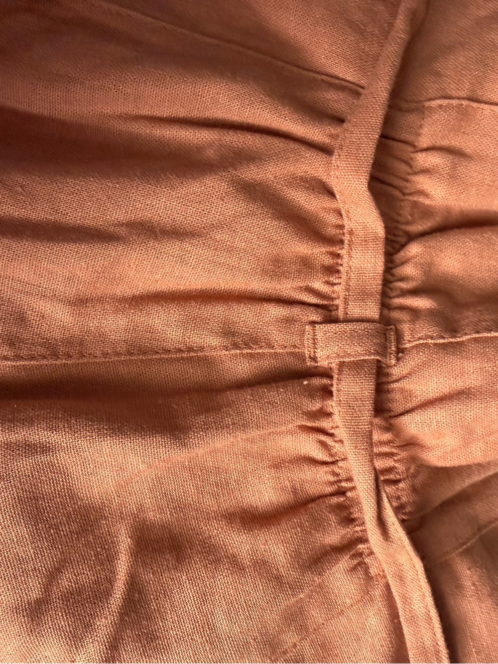 Remington High Waist Women’s Shorts - Rust Orange - Picture 4 of 8